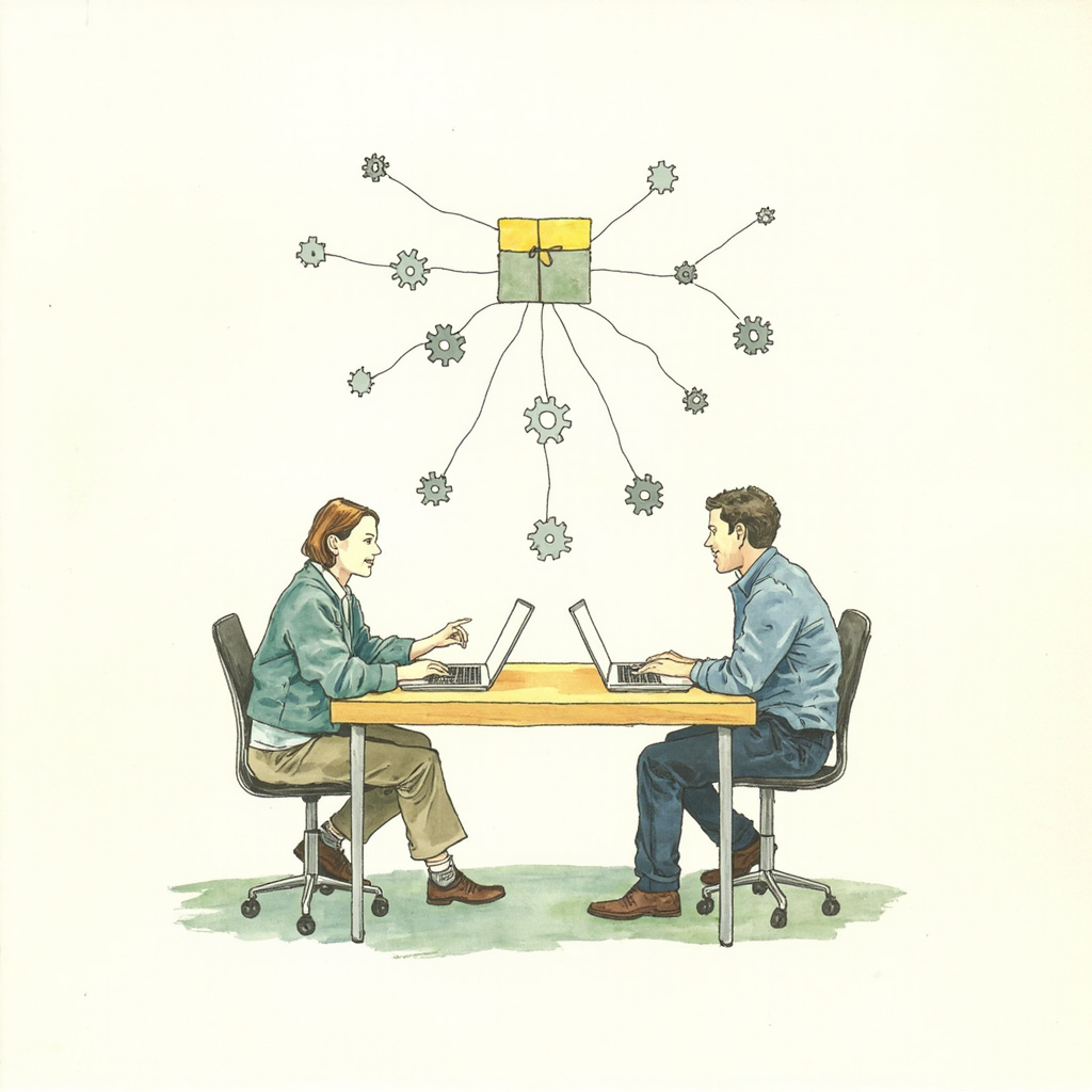 Two people. An agentic workflow. Real shipped software.